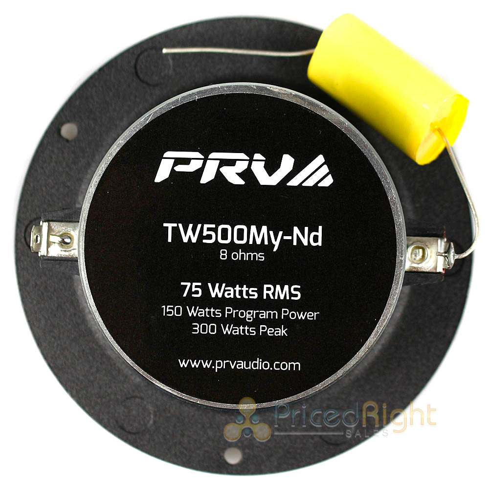 PRV Audio 4" Super Bullet Tweeter 150 Watts Max 8 Ohm Car TW500My-Nd Single