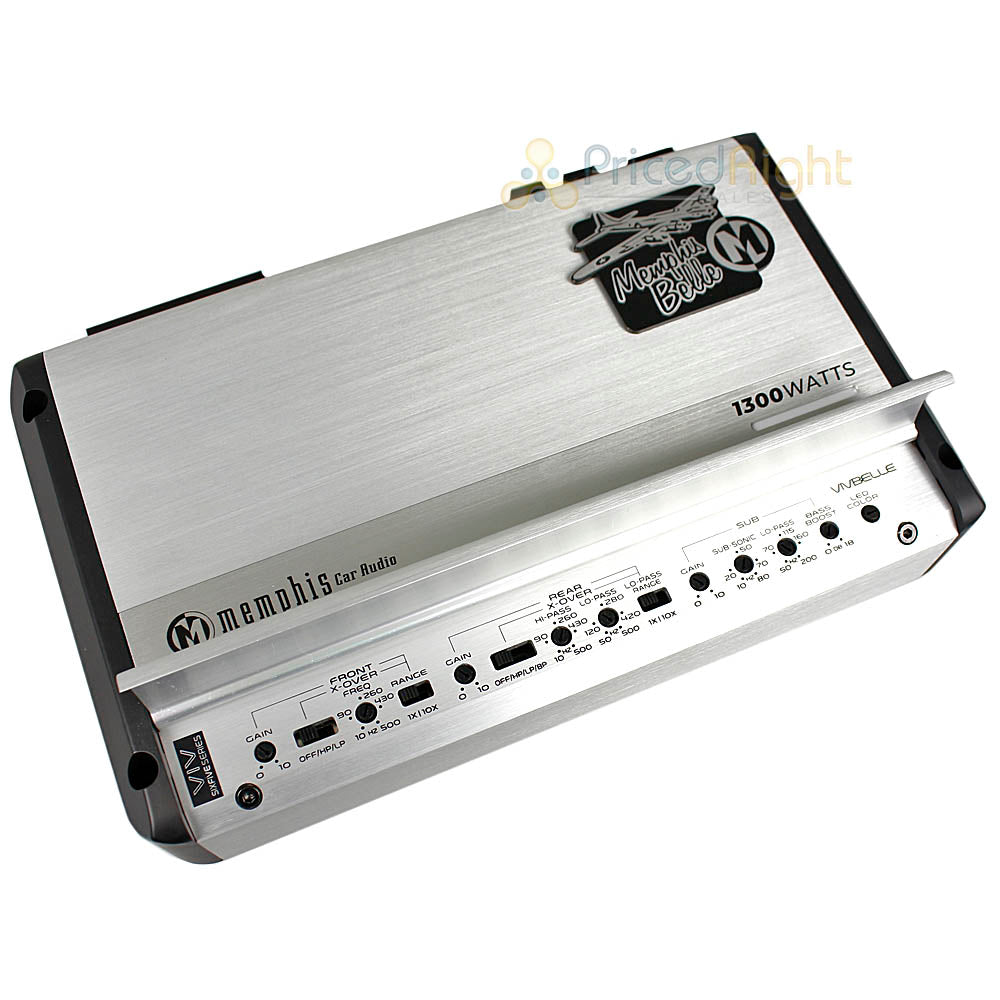Memphis Audio 5 Channel Amplifier 2 Ohm Limited Edition SixFive Series VIVBELLE
