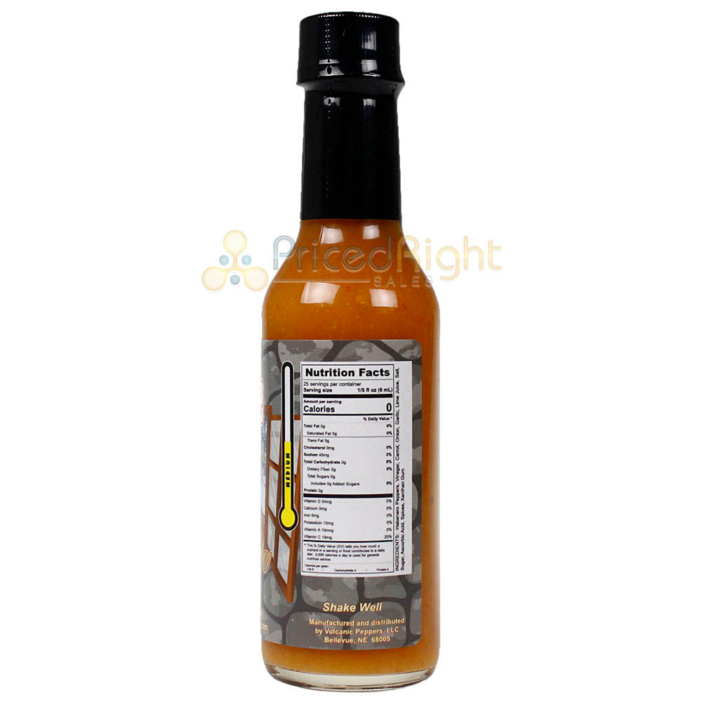 Volcanic Peppers Benji's Holiday Hot Sauce All Purpose 5 Oz Bottle VPBENJI