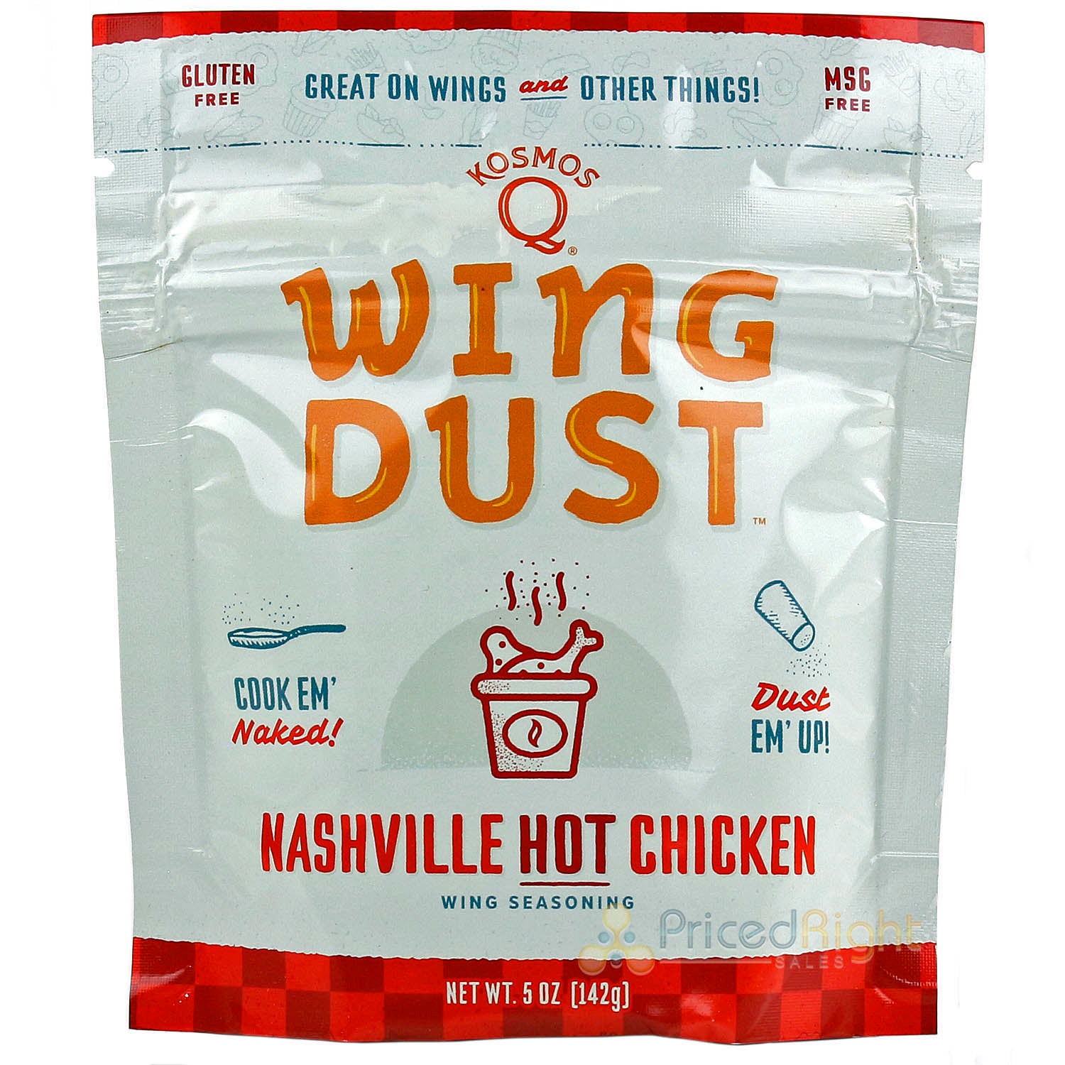 Kosmos Q Wing Dust Nashville Hot Chicken Wing Seasoning Competition Pit Master