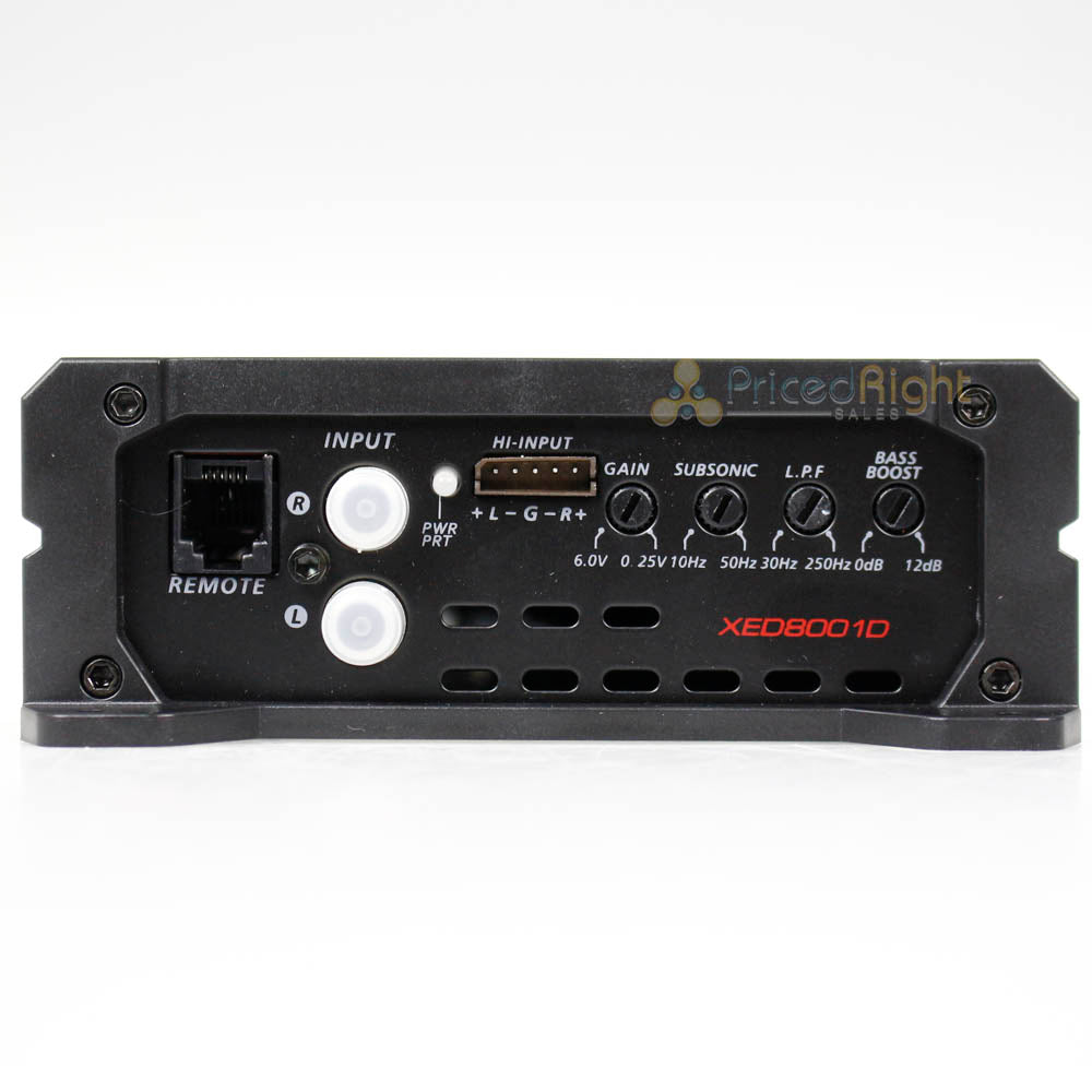 Cerwin Vega 1 Channel Monoblock Amplifier 800W RMS 1 Ohm XED Series XED8001D